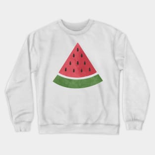 Watermelon Slice Crewneck Sweatshirt